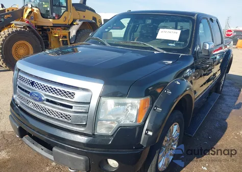 2013 Ford F-150 Platinum из США, поврежденный, VIN 1FTFW1ET3DFB29872